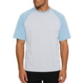 thumbnail image 5 of LPZOOGU Men's Casual Short Sleeve T-Shirts Summer Crew Neck Athletic Tees Loose Fit Graphic Striped Reflective Quick Dry Tops, 5 of 7