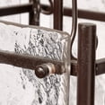 thumbnail image 4 of Jamie Young Co Glenn Small Square Metal Chandelier in Bronze, 4 of 5