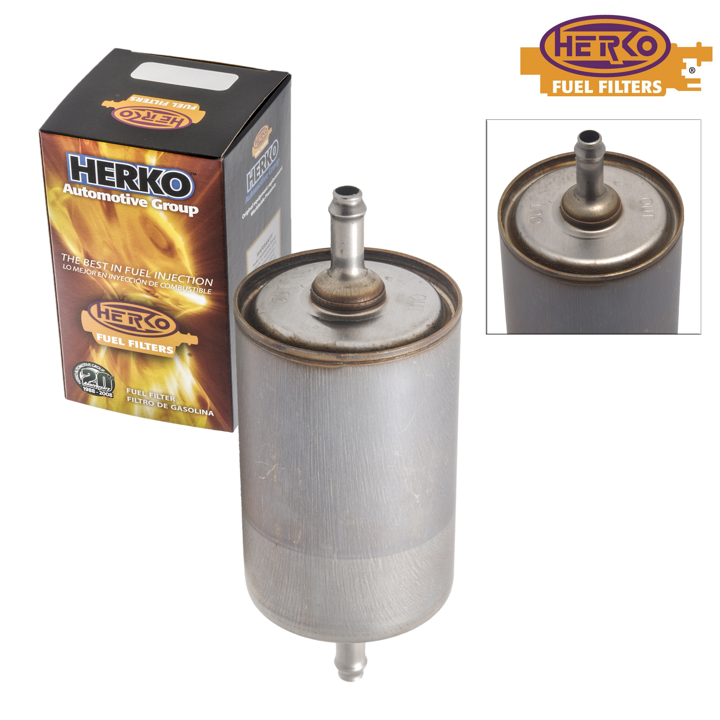 Herko Fuel Filter FIH20 for Isuzu Honda Acura Audi Amigo Rodeo Rodeo