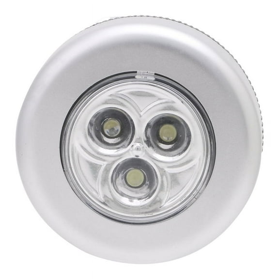 Sinyiin 3 LED Car Home Wall Camping for Touch Push Lamp Battery Powered Night Light