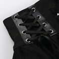 thumbnail image 4 of Punk Style Lace-Up Layered Mini Skirt, Versatile Fashion Statement for Summer, Gothic Grunge Y2K Fairy Casual Wear, 4 of 9