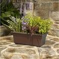 thumbnail image 2 of Root & Vessel Countryside Patio Planter, Brown, 27", 2 of 5
