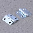 thumbnail image 3 of GOOHOCHY 2Pcs Convenient Hinges Carbon Steel Silver For Car Installation, 3 of 6