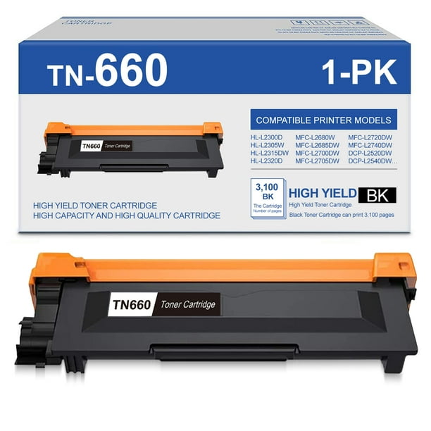 TN660 Toner Cartridge Replacement for Brother TN660 TN660 TN 660 TN630