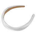 thumbnail image 5 of Unique Bargains 1 Pc Headband Irregular Satin Hair Accessories White, 5 of 5