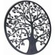 thumbnail image 4 of Metal Wall Decor Tree of Life Metal Wall Decor Metal Wall Decor Home Decor, Wall Hangings 30*30cm Black,Black, 4 of 5