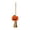 A, variant on Halloween Mini Witch Brooms, Pumpkin Bat Skull Natural Straw Witch Broomstick Decorations, All Saints' Day Theme Miniature Brooms Ornaments for Halloween Party Decor (2X7.8'')