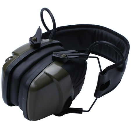 

Electronic Hunting Ear Protection NRR22DB Sound Amplification Noise Reduction Ear Professional Hunting Ear Green
