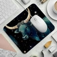 thumbnail image 2 of Square Non-Slip Rubber Bottom Printed Desk Mat Mouse Mat Gaming Mousepad Desk Pad - 8.3x9.8 Inch, Suitable for Office and Gaming, 2 of 6