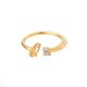 thumbnail image 1 of Anillo con 26 letras AZ, chapado en oro de 18 quilates, anillo neutro, anillo creativo para el dedo, joyería, 1 of 6