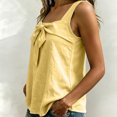 thumbnail image 6 of Msgweeeg Cami Summer Sleeveless Blouses Women Square Neck Regular Fit Streetwear Beach Blouse, 6 of 8