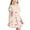 Multicolor3, variant on Pounoo New Dresses For Girls Fashion Print Short Sleeve Casual Dresses Round Neck Knee Length Dress Quick Drying Kids Dresses Girls 4-16