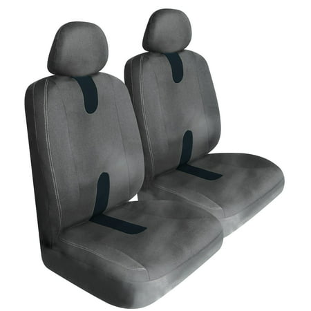 Universal Car Seat Covers, Grey Low Back Auto Toyota Corolla Seat Cover, Set Of