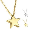 thumbnail image 4 of Collier Pendentif Étoile Décor Collier Clavicule Collier Bijoux pour Femme, 4 of 9