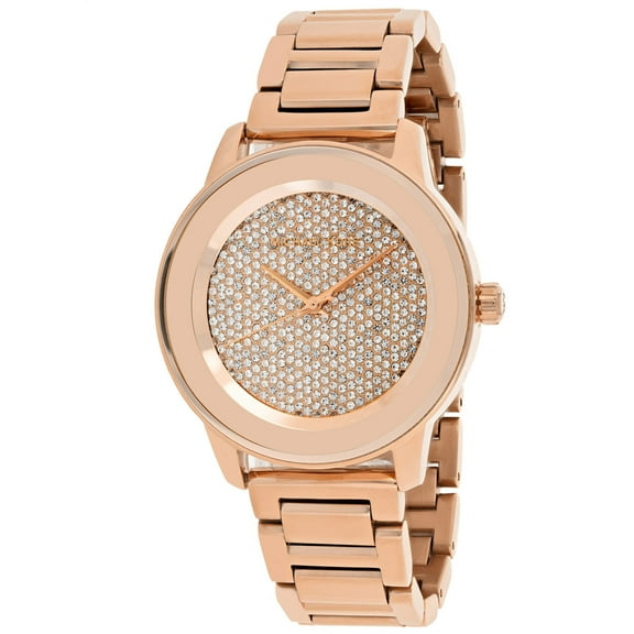 Michael Kors Women's Kinley Rose Gold Dial Watch - MK6210