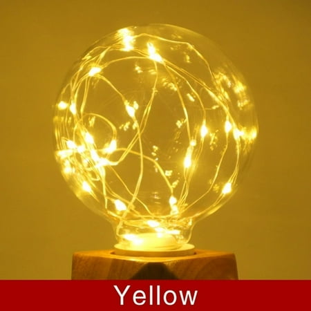 

LED Edison String Light Bulb E27 110V 220V G95 RGB Lighting Copper Wire Bulb