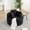 Black, variant on VERTEX&KAIBIN 43-inch round corduroy single sofa, comfortable lounge chair, comes with three pillows, minimalist design, perfect for bedrooms, lounges, game rooms, and living rooms