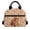 Capybara Watermelon Print, variant on POLERO Aluminum Film Durable Lunch Bag for Camping School, Washable Removable Shoulder Strap Insulated Lunch Bag, Ladybug and Cat Pattern