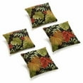 thumbnail image 2 of Blazing Needles 17-inch Square Solid Polyester Outdoor Throw Pillows (Set of 4), 2 of 2