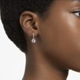 thumbnail image 4 of Octopus Single Diamond Rose Gold Earrings for Women, Swarovskki Constella Earrings, Great Gift, 4 of 4