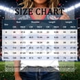 thumbnail image 3 of Usa Soccer Jersey for Women Color Block V Neck Raglan Soccer Shirt Short Sleeve Summer Graphic Tees, Navy M, 3 of 4