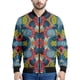 thumbnail image 3 of Chaqueta con estampado 3D de mandala bohemio para hombre, sudadera con estampado floral de primavera y otoño, abrigos de manga larga con cremallera y estilo aviador, 3 of 5