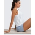 thumbnail image 4 of CRZ YOGA Women's Pima Cotton Sleeveless Loose Tank Tops Gym Yoga Tops Athletic Shirts, 4 of 6