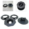 thumbnail image 2 of Anti Slip Car Floor Mat & Carpet Fixing Clamps Protect Your Car Interior Black, 2 of 3
