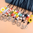 thumbnail image 4 of Teacher lanyards for id badges and keys, Cute Silicone beaded lanyard for women Nurse Employees Students, 4 of 8
