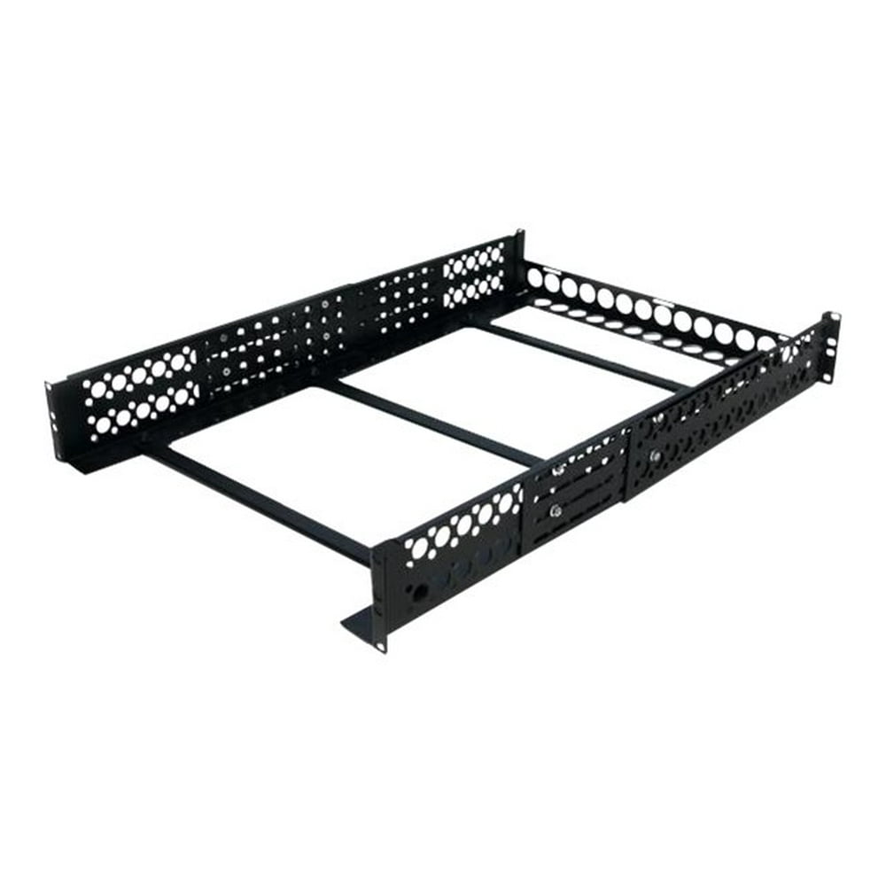 StarTech 2U Fixed 19" Adjustable Depth Universal Server Rack Rails