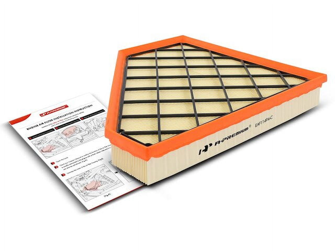 EcoGard XA10188 Premium Air Filter - Replacement For Cadillac ATS, CTS, Chevy Camaro, XT5 (2013-2018 Models)