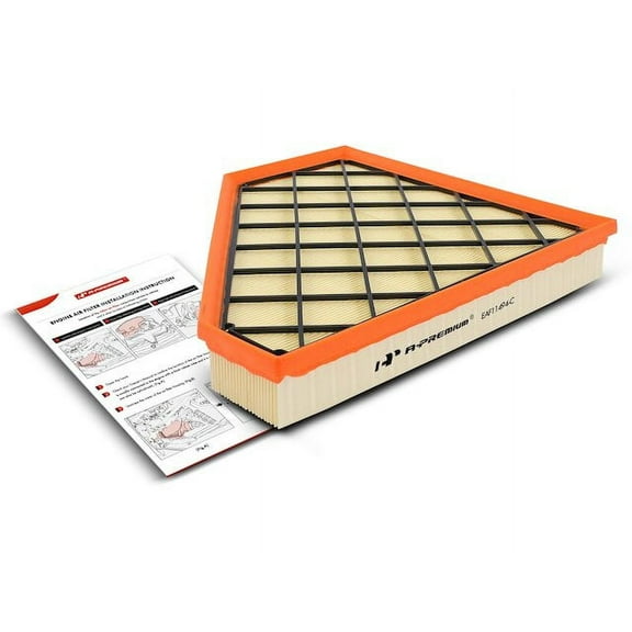 Engine Air Filter 1 - Compatible with 2014 - 2019 Cadillac CTS 2015 2016 2017 2018