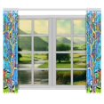 thumbnail image 3 of CADecor Tree Of Life Window Curtain Window Treatments Kitchen Curtains 26x39 inches, 2 Pieces, 3 of 3