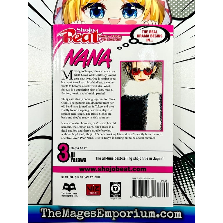 Ai Yazawa, Book, Nana Nana Vol. 3 Book 3, Paperback - Walmart.com