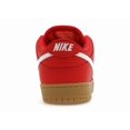 thumbnail image 4 of Nike Men's SB Dunk Low University Red Gum Skateboarding Shoes, from StockX, 4 of 5