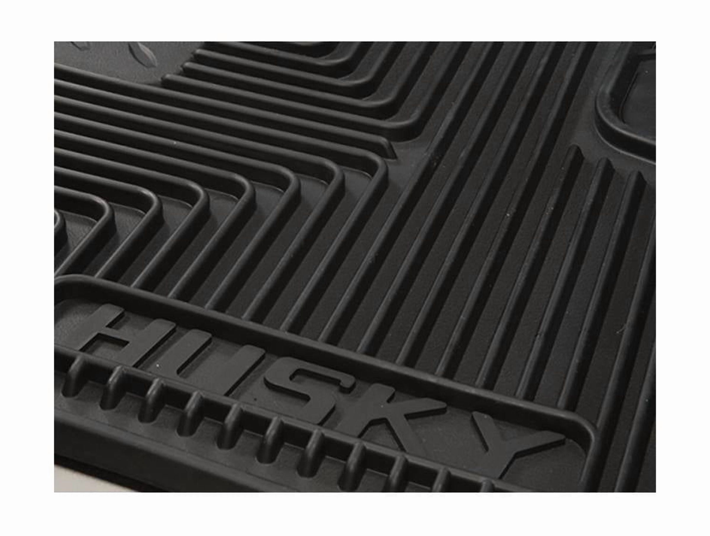 Husky Liners 51051 All-Weather Front Floor Liners 2 Pc Fits Many 1980-2014 Buick, Chevy, Chrysler, Dodge, Ford, Honda Black