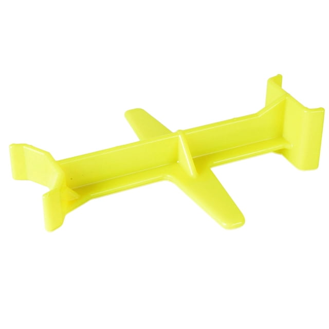 Almencla Plastic Motorcycle Fork Protector for Off-Road Motorcycles Black Yellow