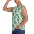 thumbnail image 3 of Balery Lotus Flower1 Camisetas sin mangas para hombre, absorbe la humedad y protege contra el mal olor.-3X-Large, 3 of 7