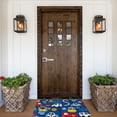 thumbnail image 6 of Fotbe Extra Durable Door Mat - Dirt Trapping Outdoor Welcome Mats - Non-Slip Outdoor Door Mats - Low Profile Front Door Mat - Indoor (16" x 24", Animals Rescue Team ), 6 of 9