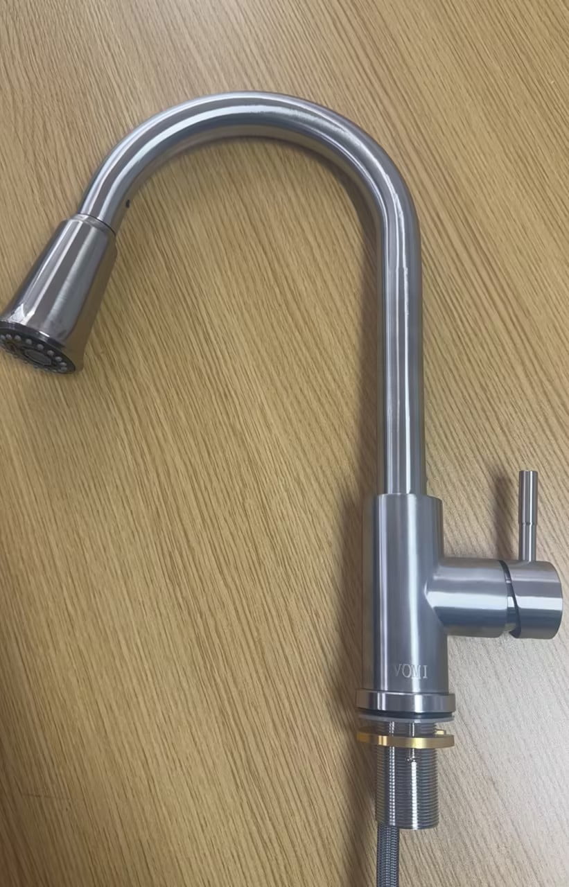 VOMI High Arc Stainless Steel Kitchen Faucet