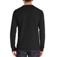 thumbnail image 3 of Iceglad Mens Fashion Casual Front Placket Basic Long Sleeve Henley T-Shirts, 3 of 10