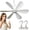 A-Kit, variant on 2026 Collapsible Ceiling Fan, Portable Usb Ceiling Fans Hanging, 6 Blades Lightweight and Quiet USB Mini CeilingFan, 4 Speeds Remote Speed Control for Camping (A-Kit)