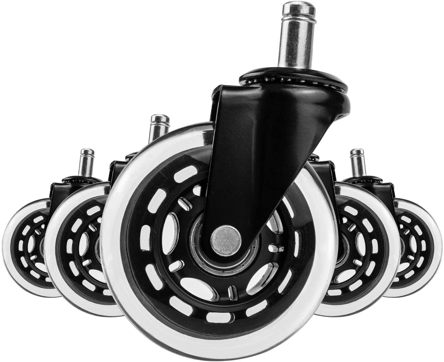 Pack of 5 Office Chair Caster Wheels Office Chair Wheels Replacement