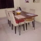 thumbnail image 4 of 4x patas de horquilla, caminos de mesa con horquillas, patas de horquilla intercambiables, patas de mesa DIY, 4 of 5