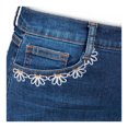thumbnail image 4 of Bermuda George para Mujer, Talla EEG con bordado Azul, 4 of 4