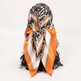 thumbnail image 5 of Yoyauz 35" Large Square Satin Head Scarf - Silk Hair Scarf Square Hair Bandanas Large Scarf Sleeping Head Wraps for Women, 5 of 6