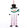 thumbnail image 5 of Christmas Advent Calendar 24 Pockets Santa Elk Snowman Ornament, 5 of 5