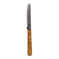 thumbnail image 1 of Update SK-16R 4 3/4" Steak Knife - Rounded Tip, Wood Handle, Stainless, 1 of 5