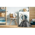 thumbnail image 2 of Ahgly Company Machine Washable Indoor Rectangle Transitional Gray Cloud Gray Area Rugs, 4' x 6', 2 of 7