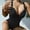 Black, variant on Babysbule Womens Swimsuits Women's Solid Set Swimsuit One-Piece Filled Bra Swimwear Beachwear